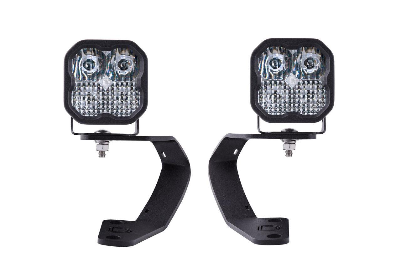 Diode Dynamics SS3 LED Ditch Light Kit for 2010-2021 Toyota 4Runner Pro White Combo - Apollo Off-Road