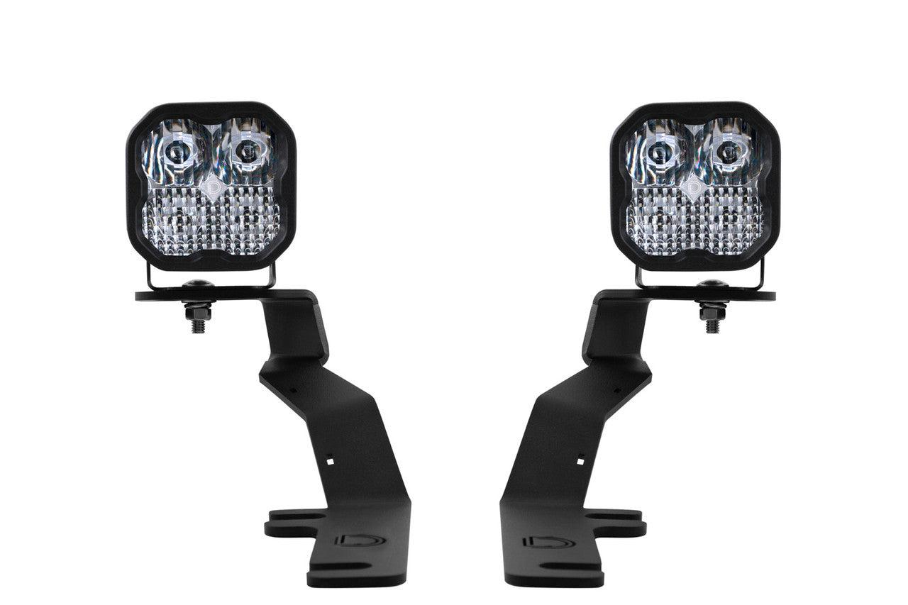 Diode Dynamics SS3 LED Ditch Light Kit for 2015-2020 Ford F-150 Sport White Combo - Apollo Off-Road