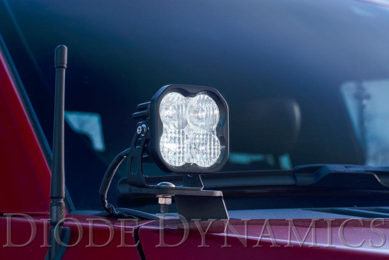 Diode Dynamics SS3 LED Ditch Light Kit for 2015-2020 Ford F-150 Sport White Combo - Apollo Off-Road