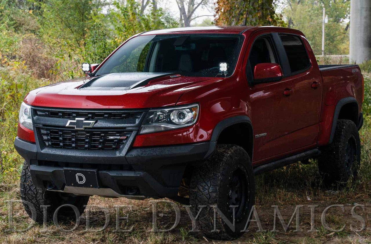 Diode Dynamics SS3 LED Ditch Light Kit for 2015-2021 Colorado-Canyon, Sport White Combo - Apollo Off-Road