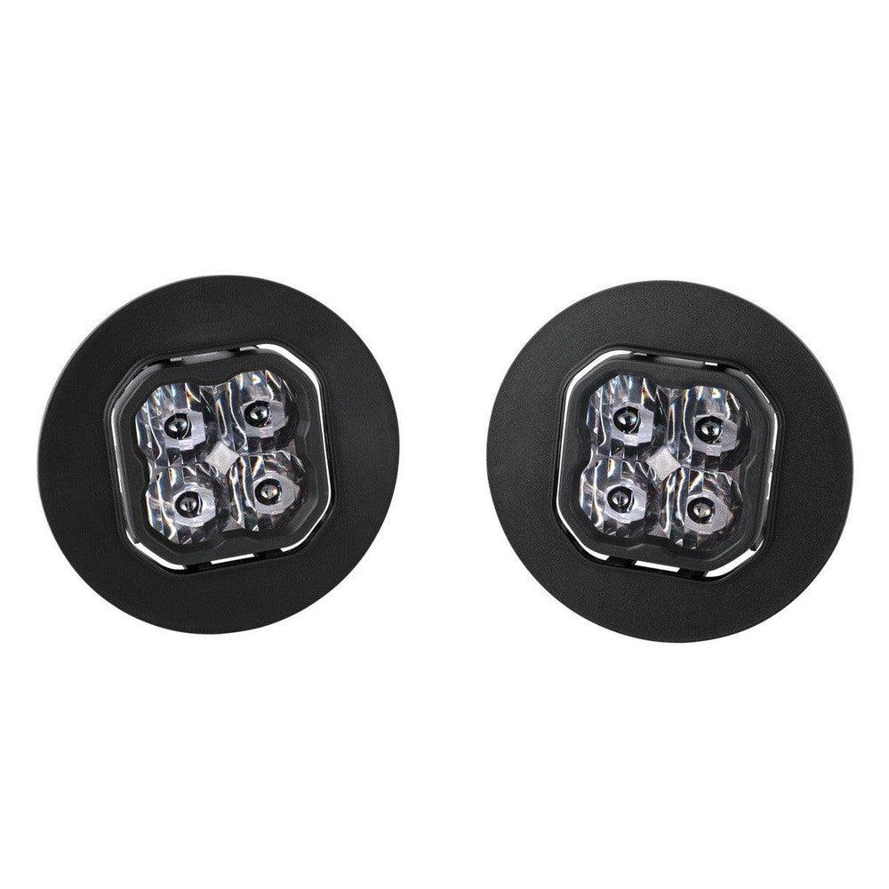 Diode Dynamics SS3 LED Fog Light Kit for 07-13 GMC Sierra 1500 White SAE-DOT Driving Pro - Apollo Off-Road