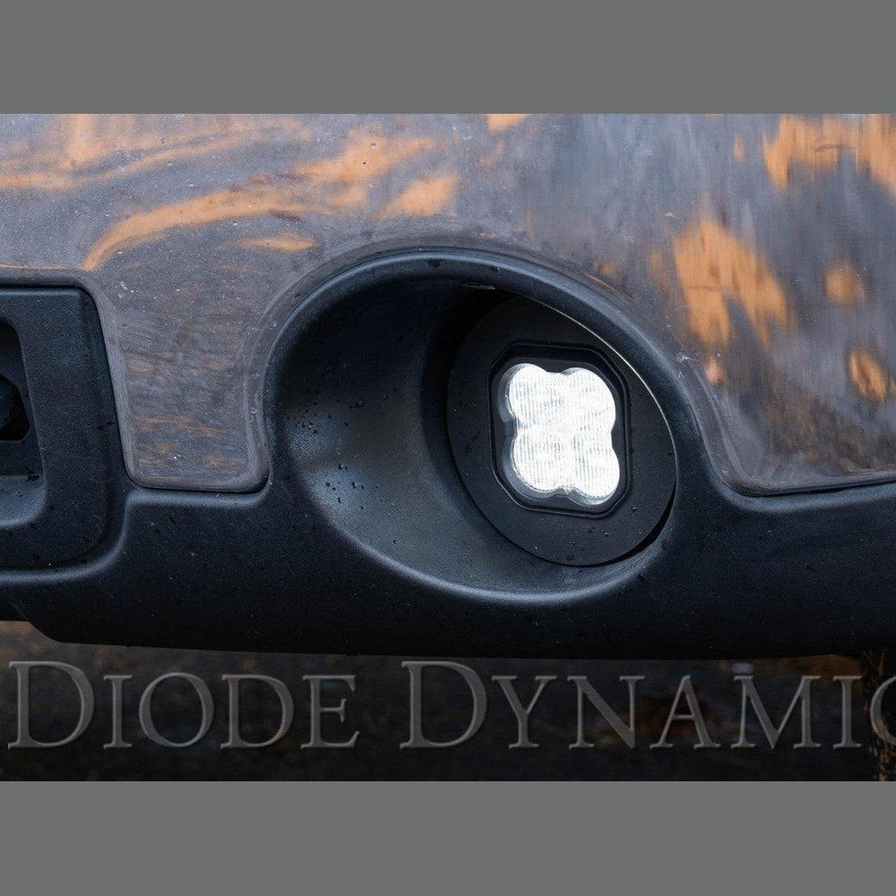 Diode Dynamics SS3 LED Fog Light Kit for 07-13 GMC Sierra 1500 White SAE-DOT Driving Pro - Apollo Off-Road