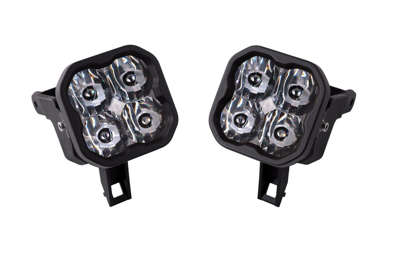 Diode Dynamics SS3 LED Fog Light Kit for 2000-2005 Ford Excursion White SAE-DOT Driving Pro w- Backlight - Apollo Off-Road