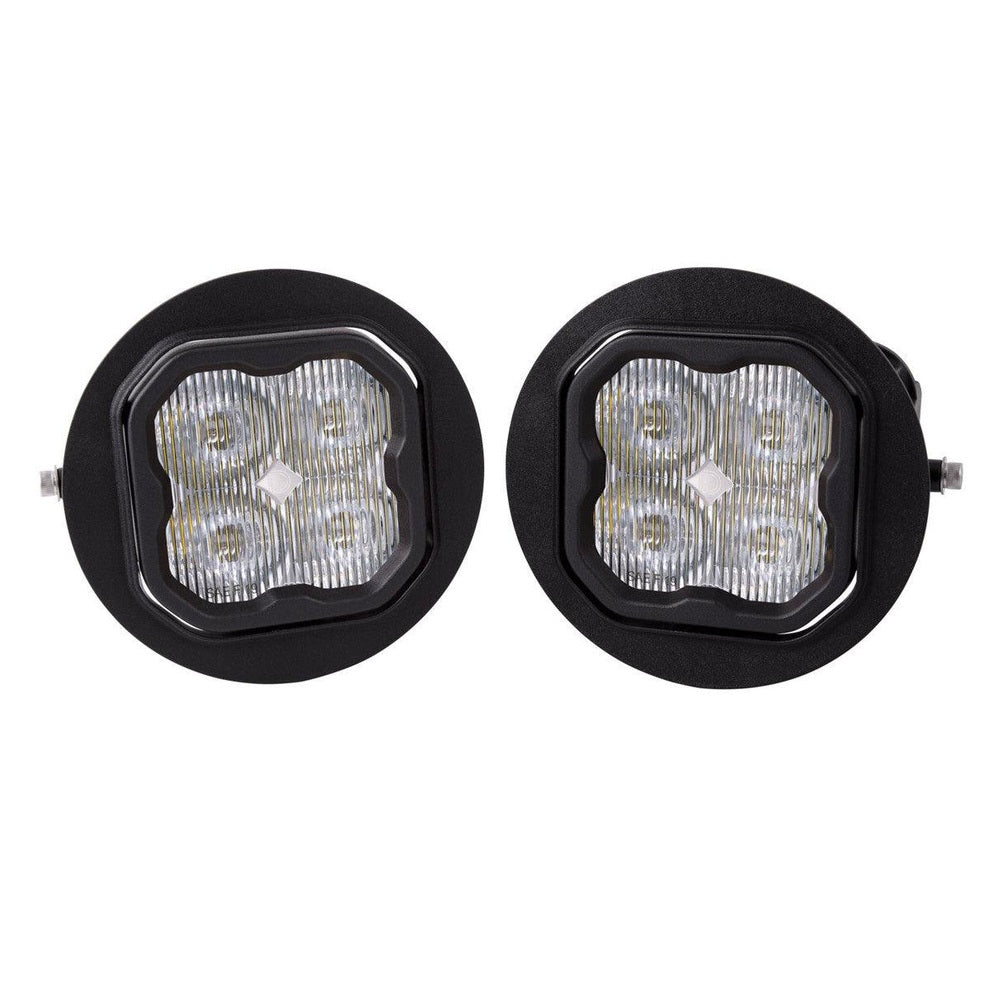 Diode Dynamics SS3 LED Fog Light Kit for 2003-2006 Dodge Viper White SAE-DOT Fog Pro - Apollo Off-Road