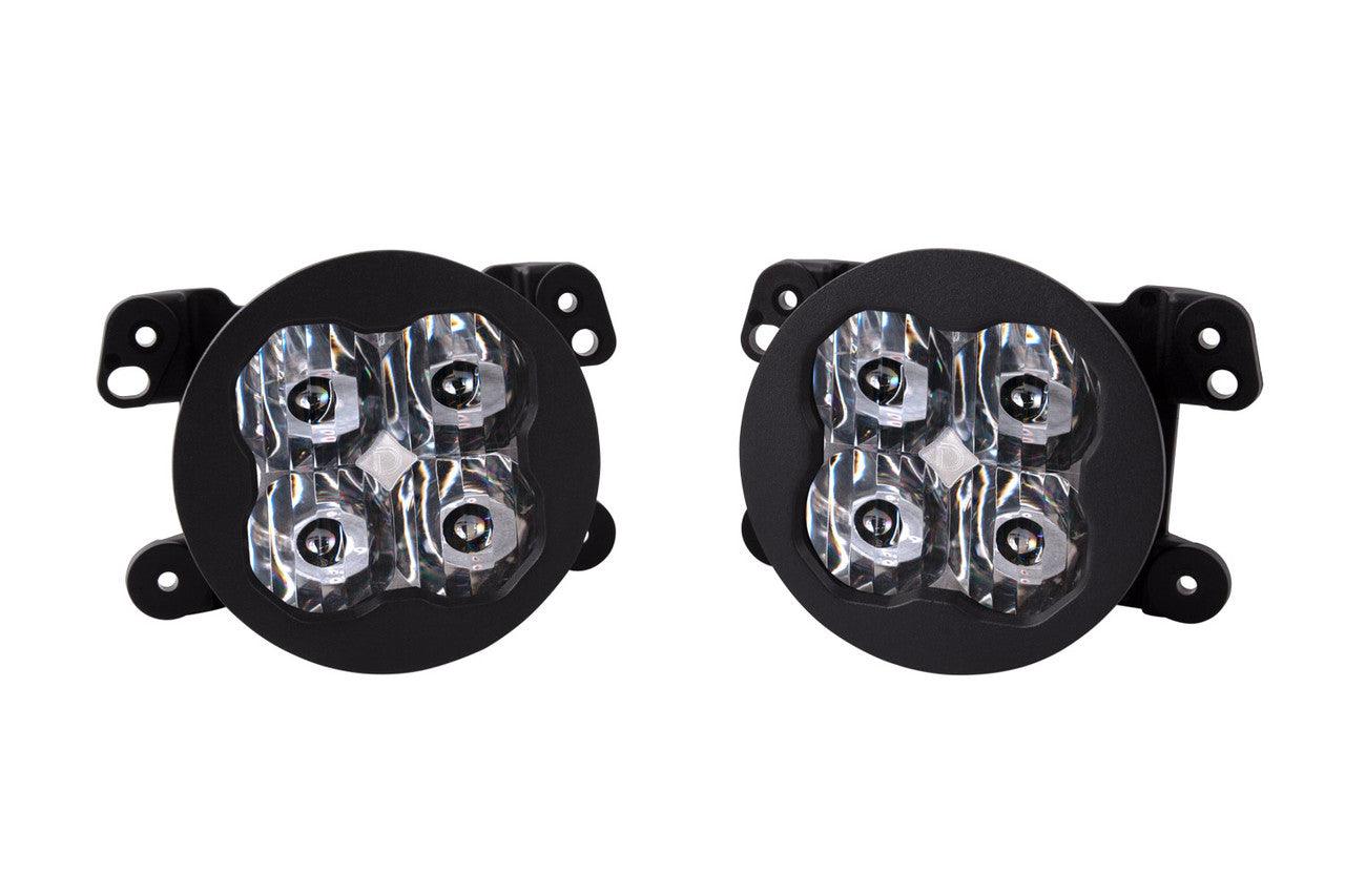 Diode Dynamics SS3 LED Fog Light Kit for 2005-2010 Chrysler 300 White SAE-DOT Driving Pro w- Backlight Type M Bracket Kit - Apollo Off-Road