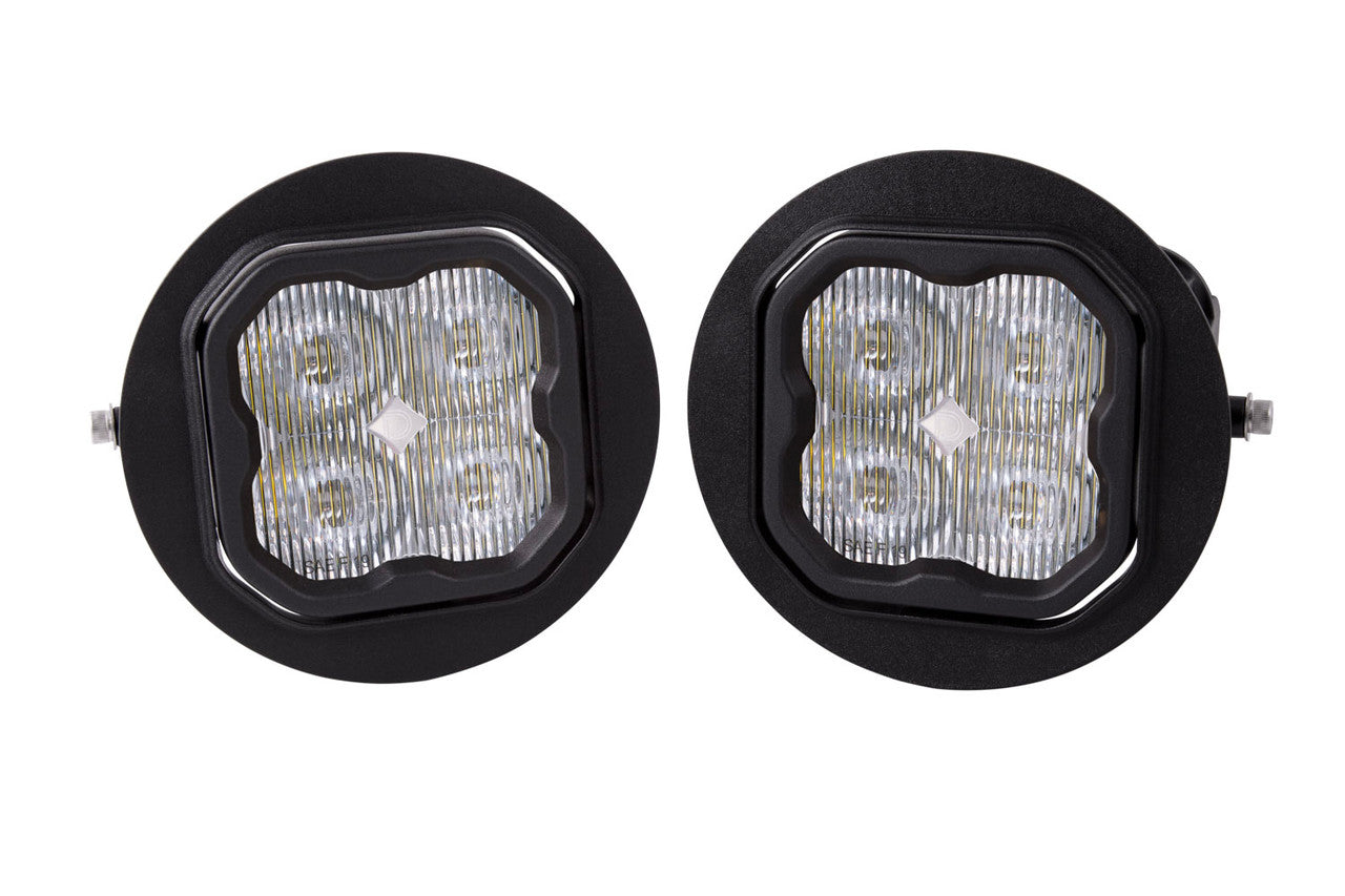 Diode Dynamics SS3 LED Fog Light Kit for 2005-2011 Toyota Tacoma White SAE-DOT Fog Sport - Apollo Off-Road