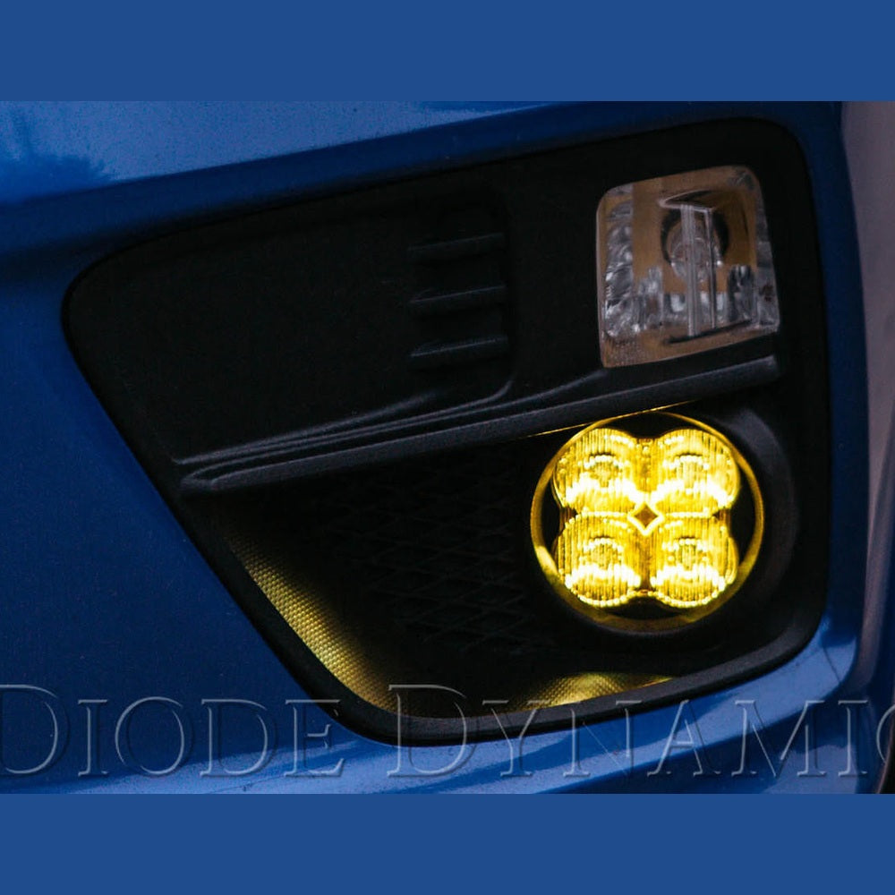Diode Dynamics SS3 LED Fog Light Kit for 2005-2015 Nissan Xterra White SAE-DOT Fog Pro w- Backlight - Apollo Off-Road