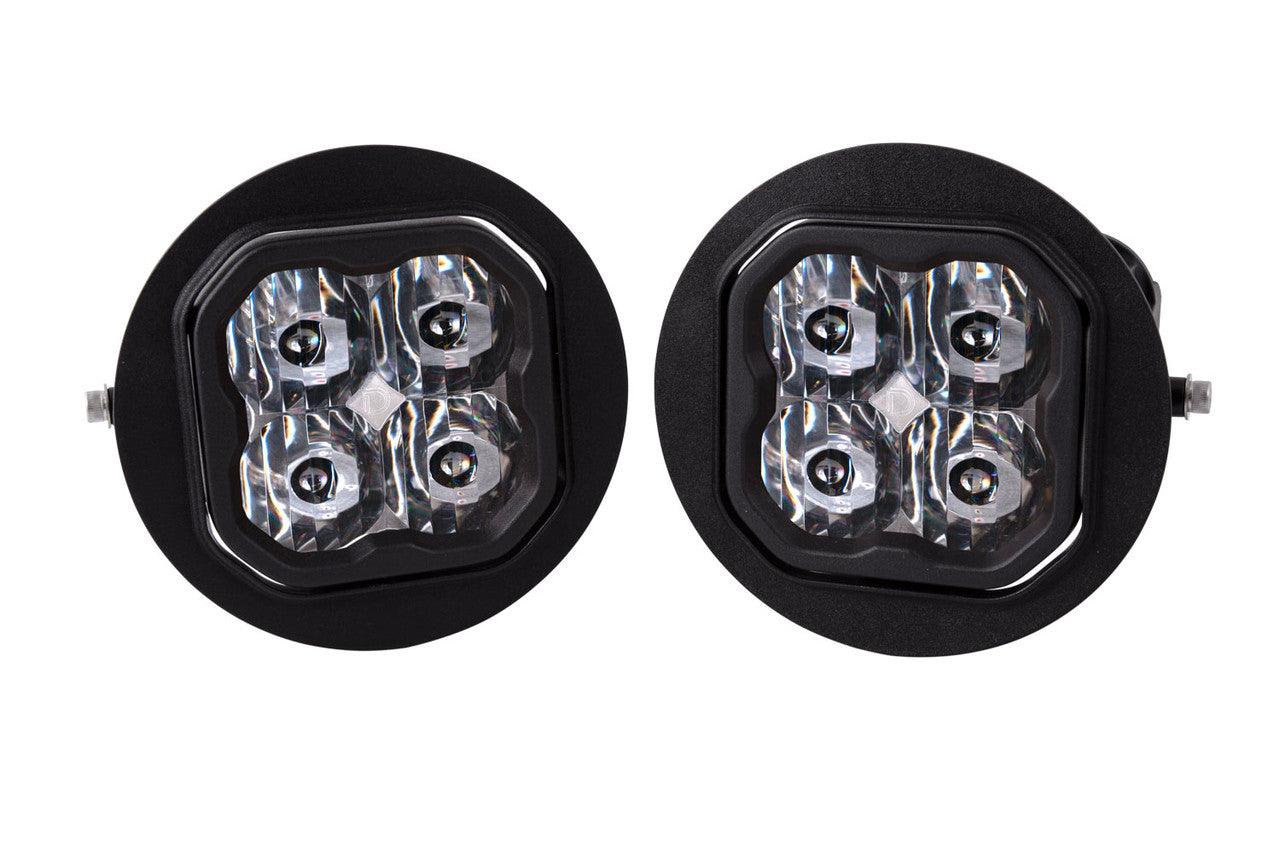 Diode Dynamics SS3 LED Fog Light Kit for 2006-2010 Ford F-150 White SAE-DOT Driving Sport w- Backlight - Apollo Off-Road