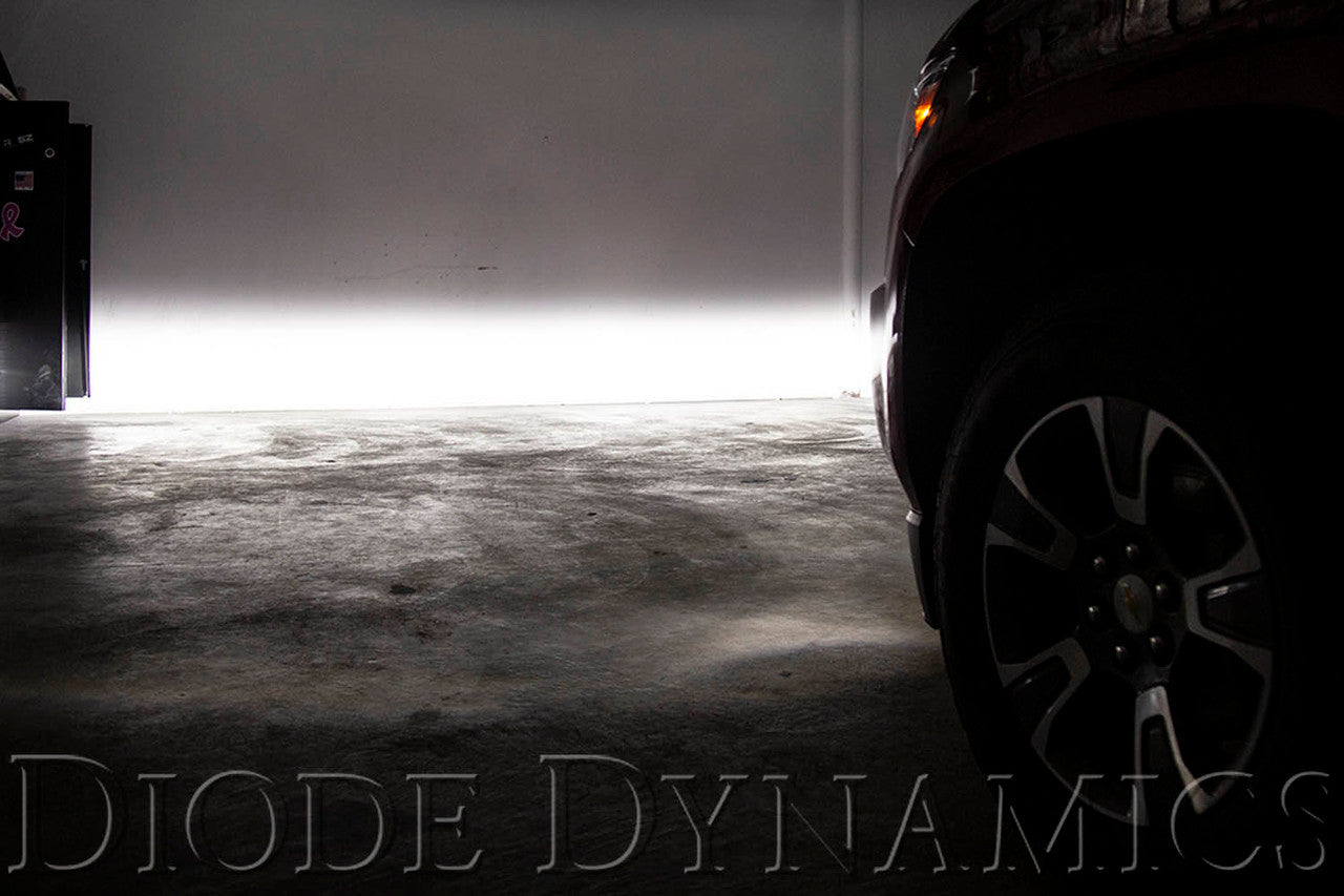 Diode Dynamics SS3 LED Fog Light Kit for 2007-2012 GMC Acadia Yellow SAE-DOT Fog Max w- Backlight - Apollo Off-Road