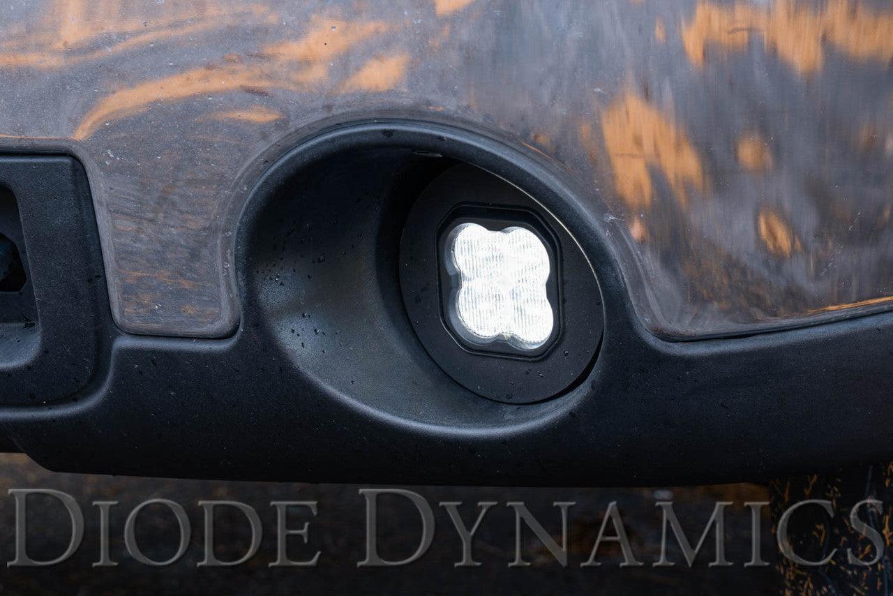 Diode Dynamics SS3 LED Fog Light Kit for 2007-2013 GMC Sierra 1500 White SAE-DOT Driving Pro w- Backlight - Apollo Off-Road