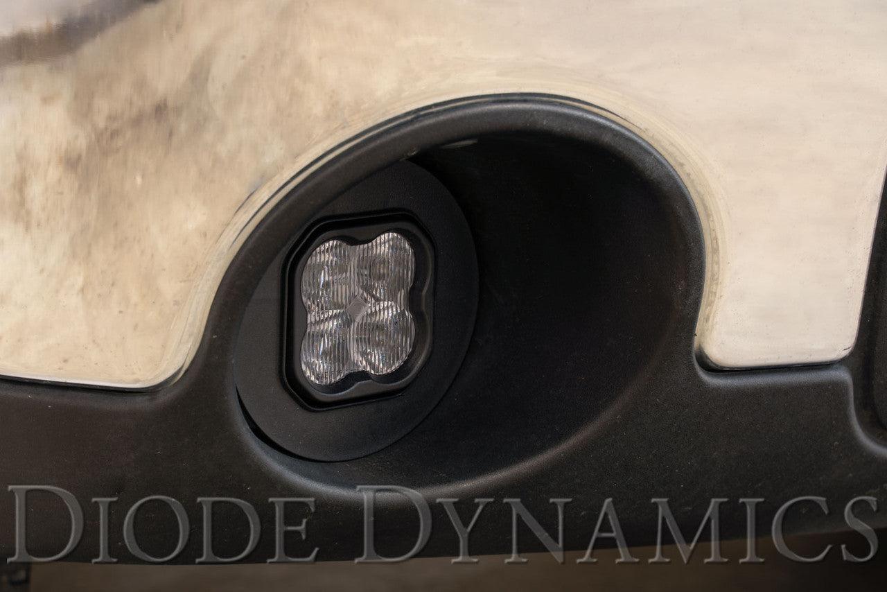 Diode Dynamics SS3 LED Fog Light Kit for 2007-2014 GMC Sierra 2500-3500 Yellow SAE-DOT Fog Sport w- Backlight - Apollo Off-Road