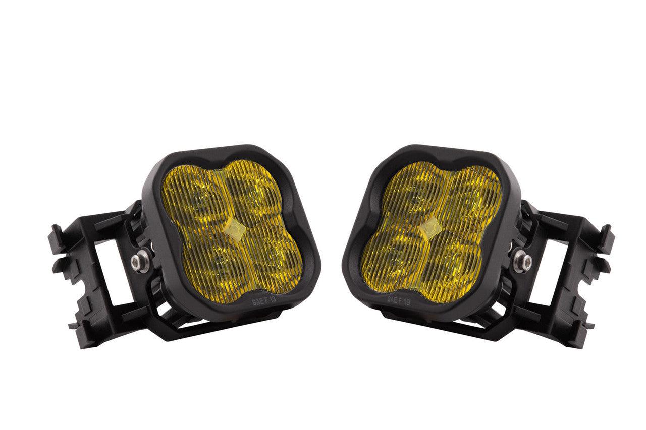 Diode Dynamics SS3 LED Fog Light Kit for 2008-2009 Subaru Legacy White SAE-DOT Fog Sport w- Backlight - Apollo Off-Road