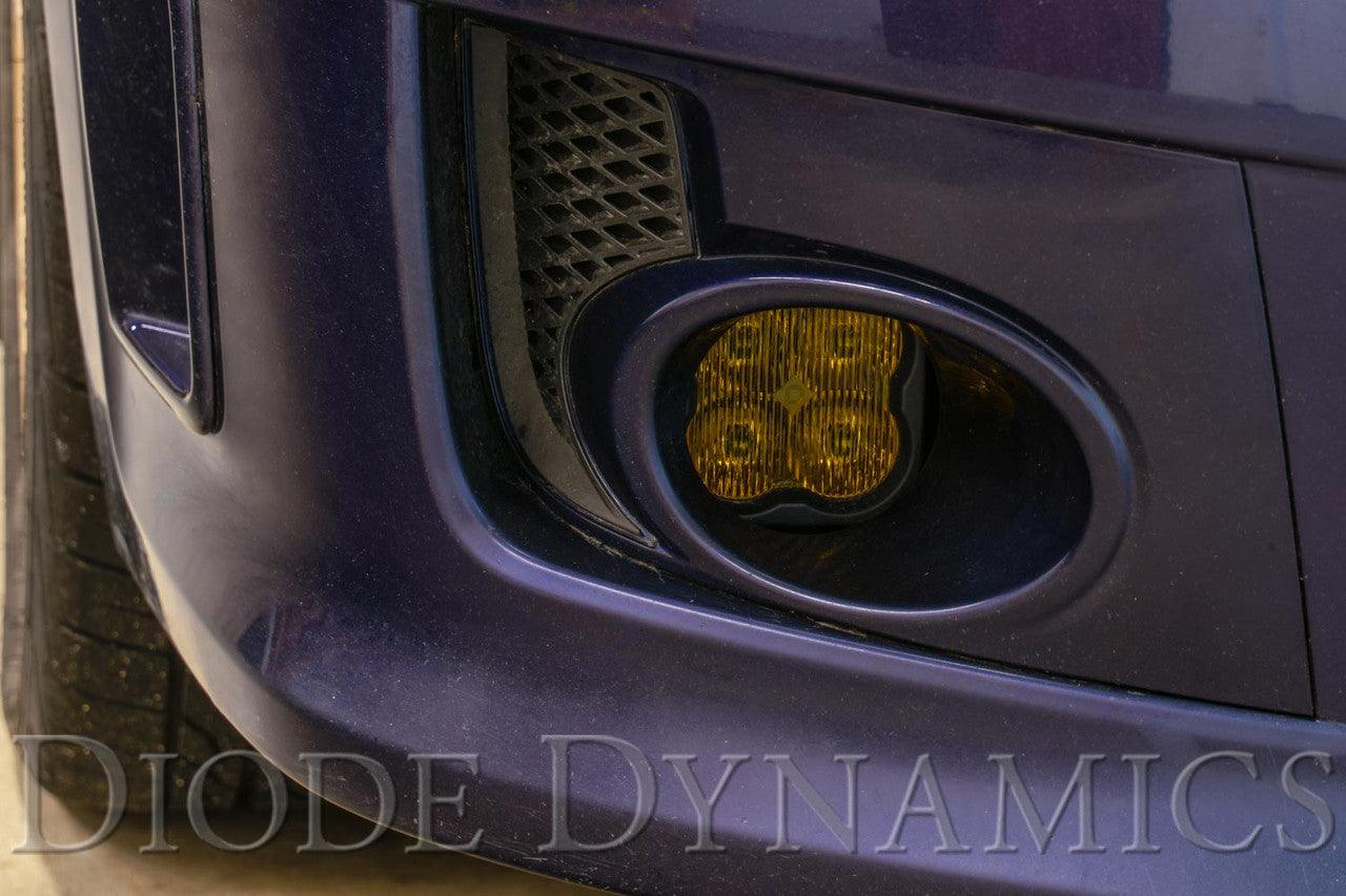 Diode Dynamics SS3 LED Fog Light Kit for 2008-2009 Subaru Legacy White SAE-DOT Fog Sport w- Backlight - Apollo Off-Road