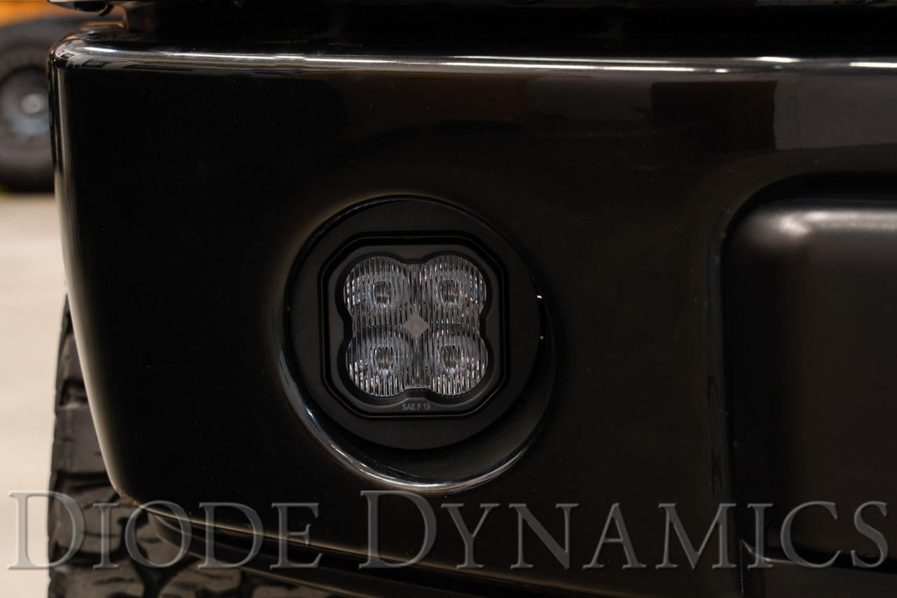 Diode Dynamics SS3 LED Fog Light Kit for 2008-2010 Dodge Viper White SAE-DOT Fog Pro w- Backlight - Apollo Off-Road