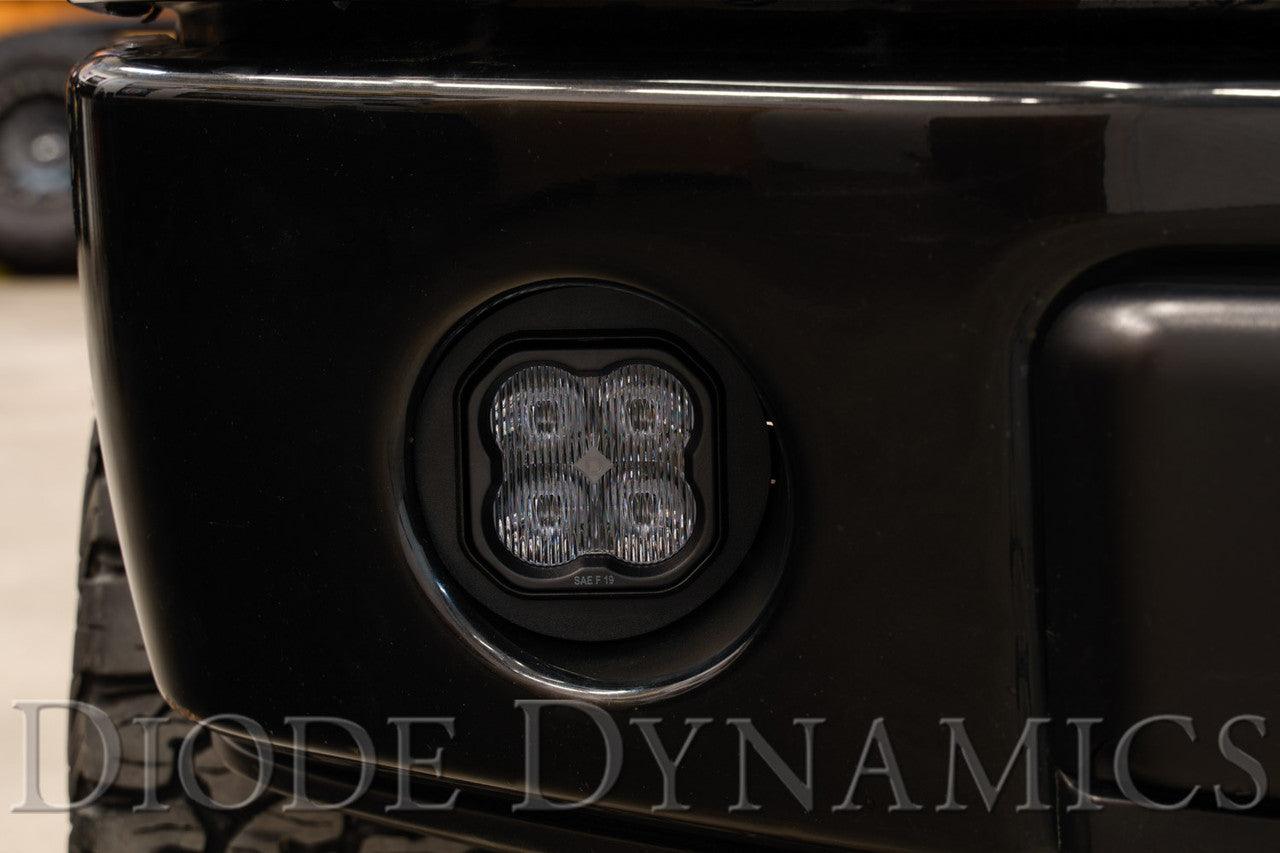 Diode Dynamics SS3 LED Fog Light Kit for 2008-2013 Toyota Sequoia White SAE-DOT Fog Max - Apollo Off-Road