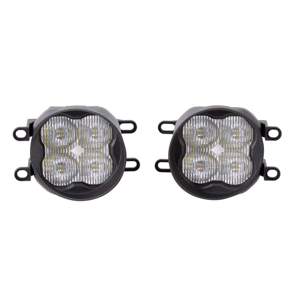 Diode Dynamics SS3 LED Fog Light Kit for 2009-2016 Toyota Corolla White SAE-DOT Fog Max w- Backlight - Apollo Off-Road