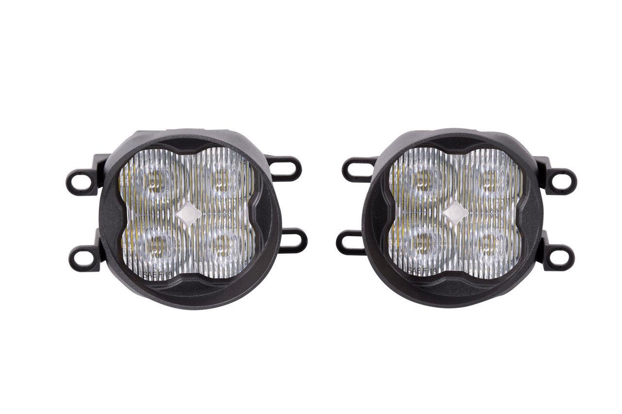 Diode Dynamics SS3 LED Fog Light Kit for 2009-2016 Toyota Corolla White SAE-DOT Fog Pro w- Backlight - Apollo Off-Road