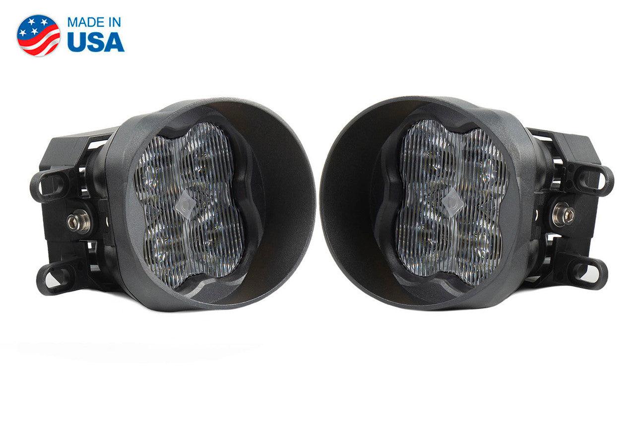 Diode Dynamics SS3 LED Fog Light Kit for 2010-2013 Lexus GX460 White SAE-DOT Fog Pro - Apollo Off-Road