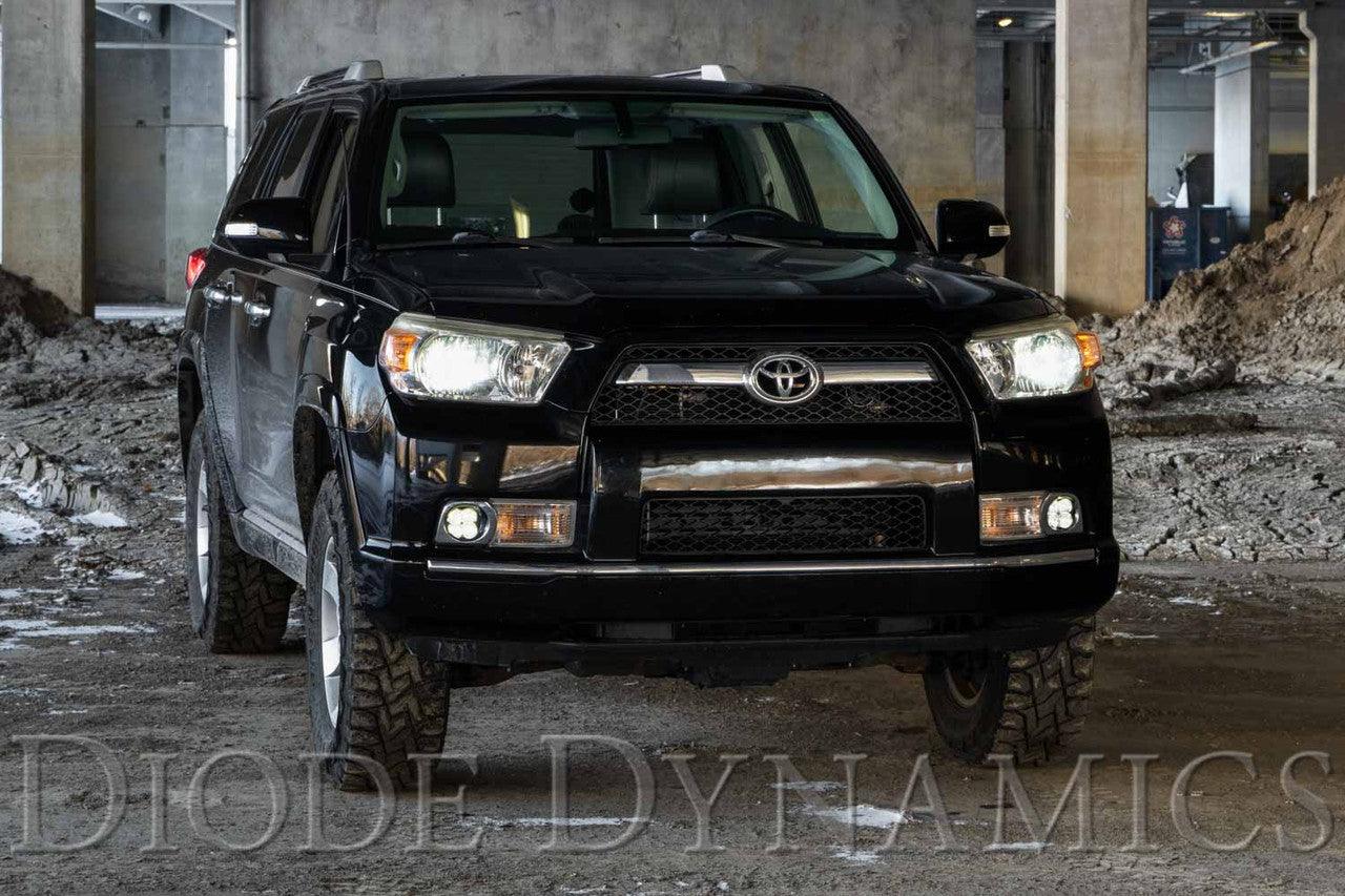 Diode Dynamics SS3 LED Fog Light Kit for 2010-2013 Toyota 4Runner, White SAE-DOT Fog Max - Apollo Off-Road