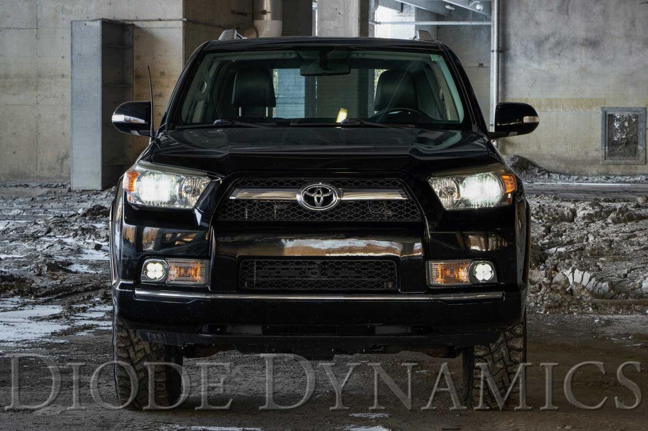 Diode Dynamics SS3 LED Fog Light Kit for 2010-2013 Toyota 4Runner, White SAE-DOT Fog Max - Apollo Off-Road