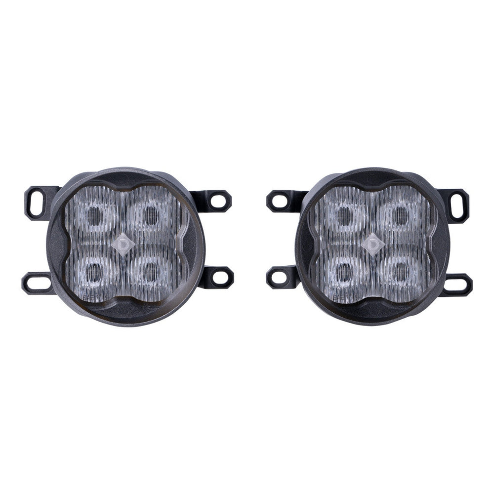 Diode Dynamics SS3 LED Fog Light Kit for 2010-2013 Toyota 4Runner, White SAE-DOT Fog Sport with Backlight - Apollo Off-Road