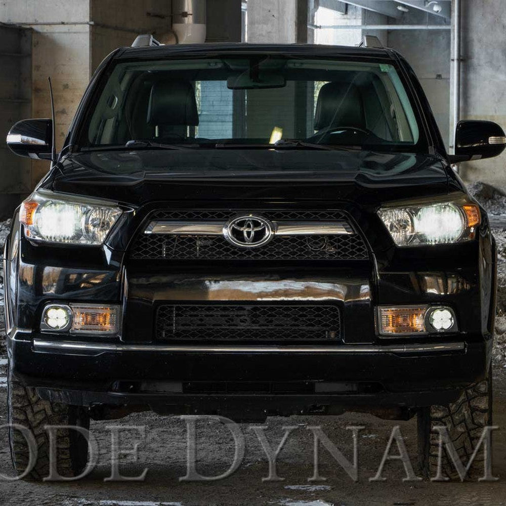 Diode Dynamics SS3 LED Fog Light Kit for 2010-2013 Toyota 4Runner, White SAE-DOT Fog Sport with Backlight - Apollo Off-Road
