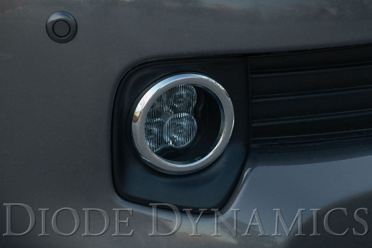 Diode Dynamics SS3 LED Fog Light Kit for 2011-2013 Lexus CT200h, Yellow SAE-DOT Fog Sport with Backlight - Apollo Off-Road
