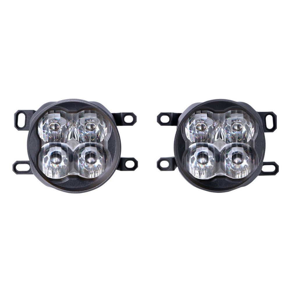 Diode Dynamics SS3 LED Fog Light Kit for 2011-2013 Lexus IS350, Yellow SAE-DOT Fog Sport with Backlight - Apollo Off-Road