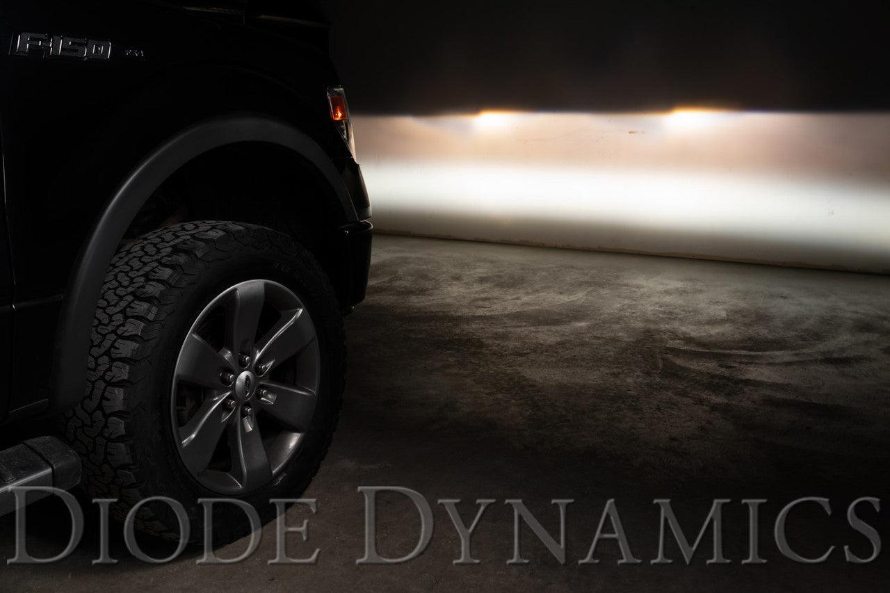 Diode Dynamics SS3 LED Fog Light Kit for 2011-2014 Ford F150 White SAE-DOT Fog Pro - Apollo Off-Road