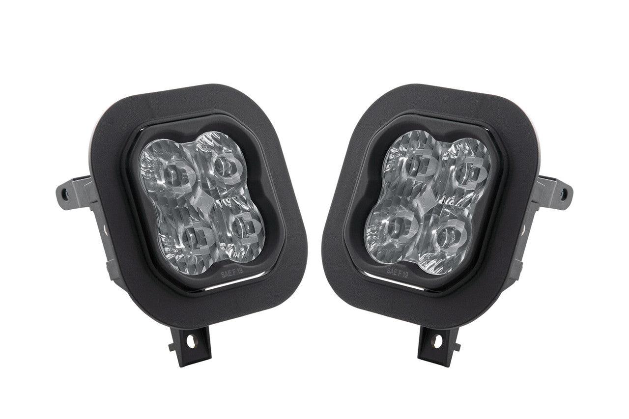 Diode Dynamics SS3 LED Fog Light Kit for 2011-2016 Ford Super Duty F-250-F-350 White SAE-DOT Fog Pro w- Backlight - Apollo Off-Road