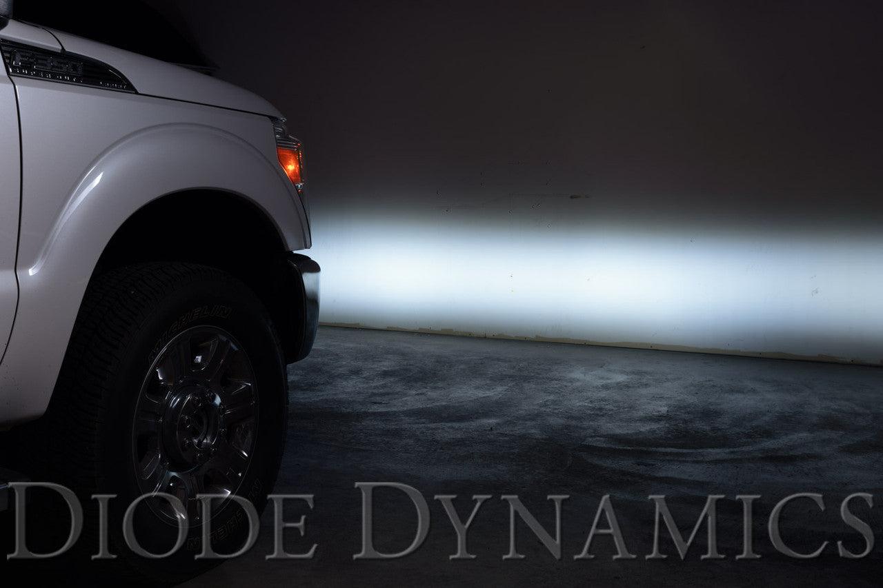 Diode Dynamics SS3 LED Fog Light Kit for 2011-2016 Ford Super Duty F-250-F-350 White SAE-DOT Fog Pro w- Backlight - Apollo Off-Road