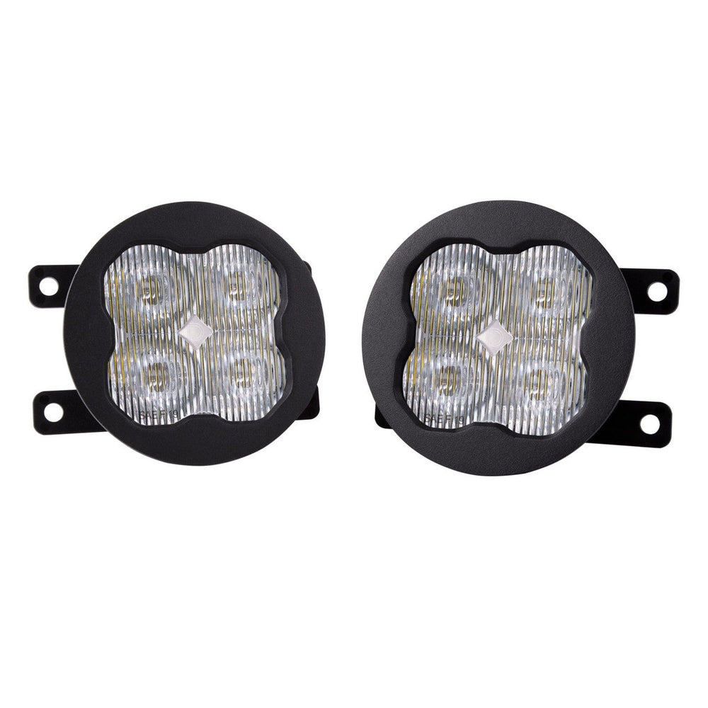 Diode Dynamics SS3 LED Fog Light Kit for 2012-2014 Acura TL White SAE-DOT Fog Max w- Backlight - Apollo Off-Road