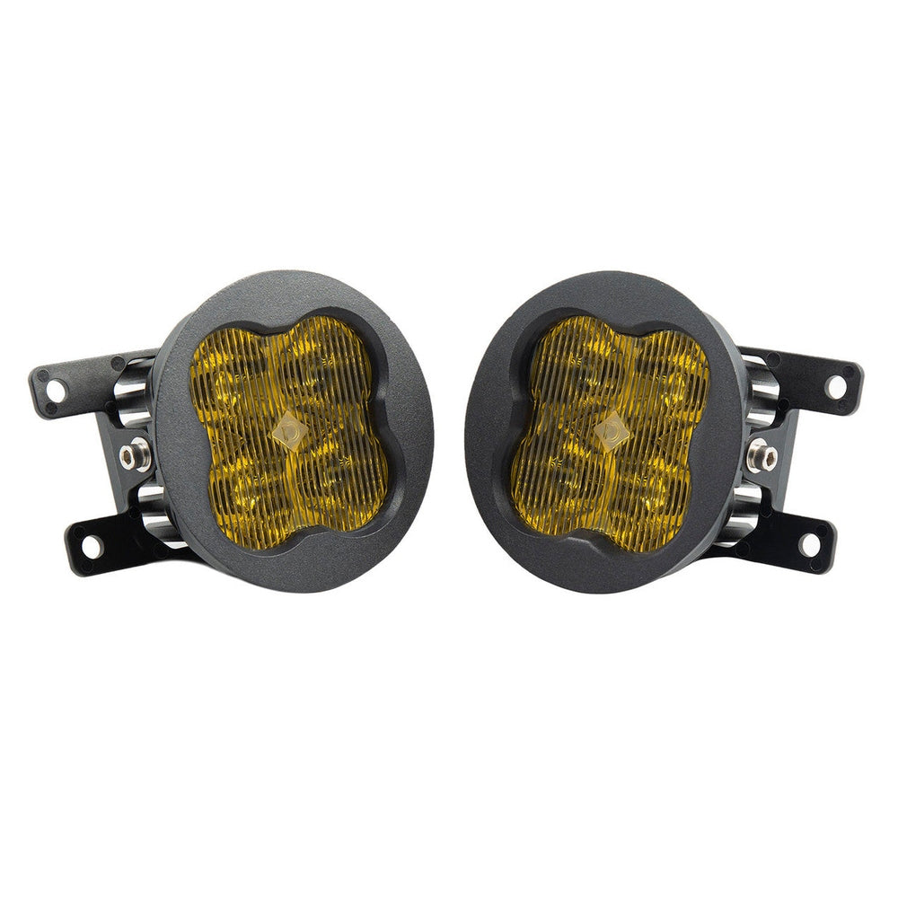 Diode Dynamics SS3 LED Fog Light Kit for 2012-2014 Acura TL White SAE-DOT Fog Max w- Backlight - Apollo Off-Road