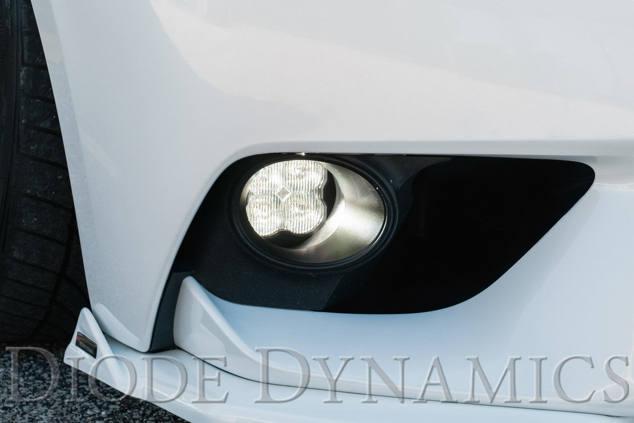 Diode Dynamics SS3 LED Fog Light Kit for 2012-2014 Lexus IS250C A-T Convertible, White SAE-DOT Fog Max with Backlight - Apollo Off-Road