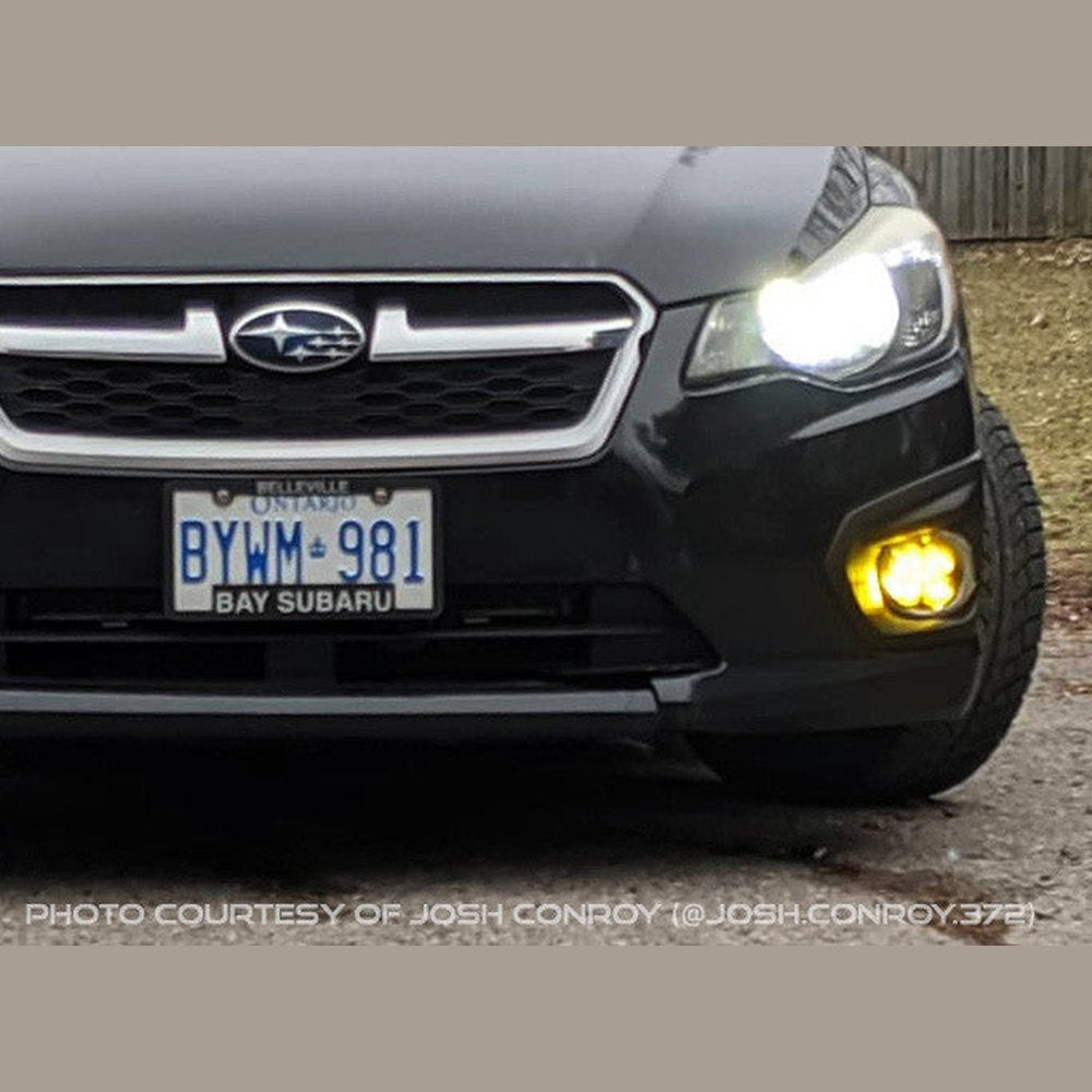 Diode Dynamics SS3 LED Fog Light Kit for 2012-2014 Subaru Impreza White SAE-DOT Fog Sport w- Backlight - Apollo Off-Road
