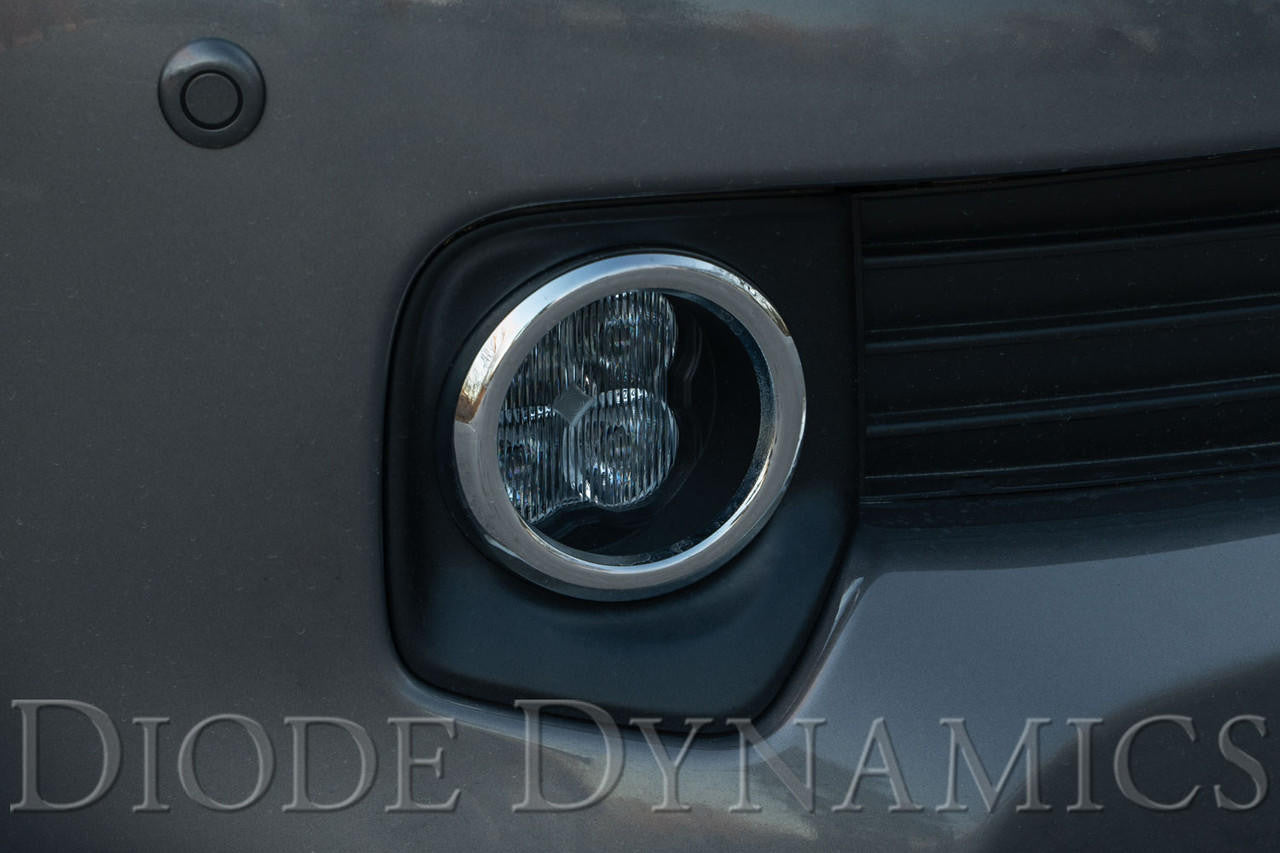 Diode Dynamics SS3 LED Fog Light Kit for 2012-2014 Toyota Prius, White SAE-DOT Fog Pro with Backlight - Apollo Off-Road