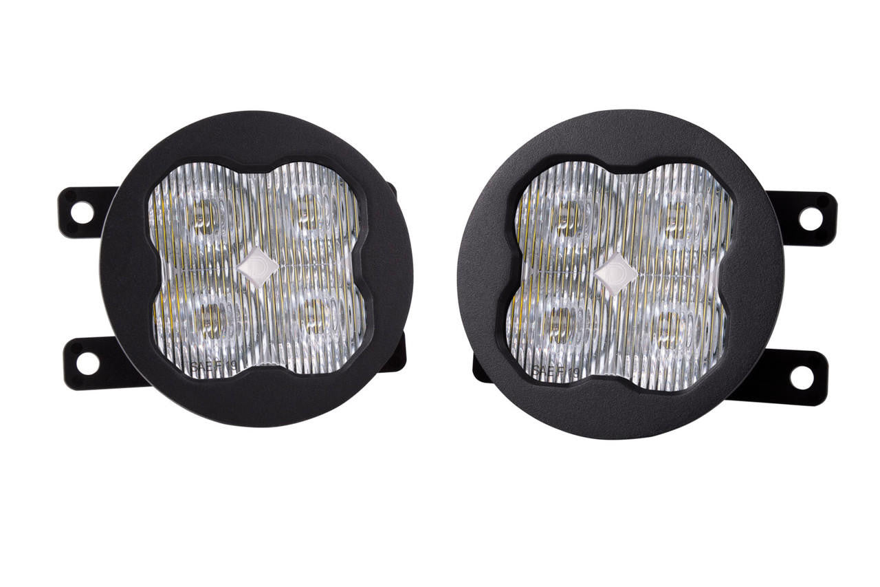 Diode Dynamics SS3 LED Fog Light Kit for 2013-2016 Honda CR-Z White SAE-DOT Fog Pro w- Backlight - Apollo Off-Road