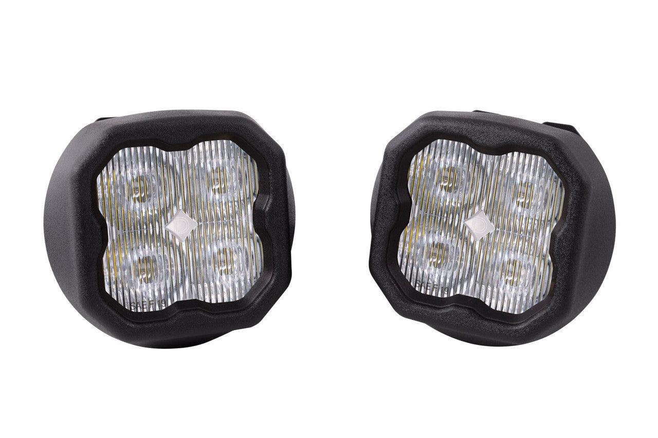 Diode Dynamics SS3 LED Fog Light Kit for 2015-2019 GMC Canyon White SAE-DOT Fog Sport - Apollo Off-Road