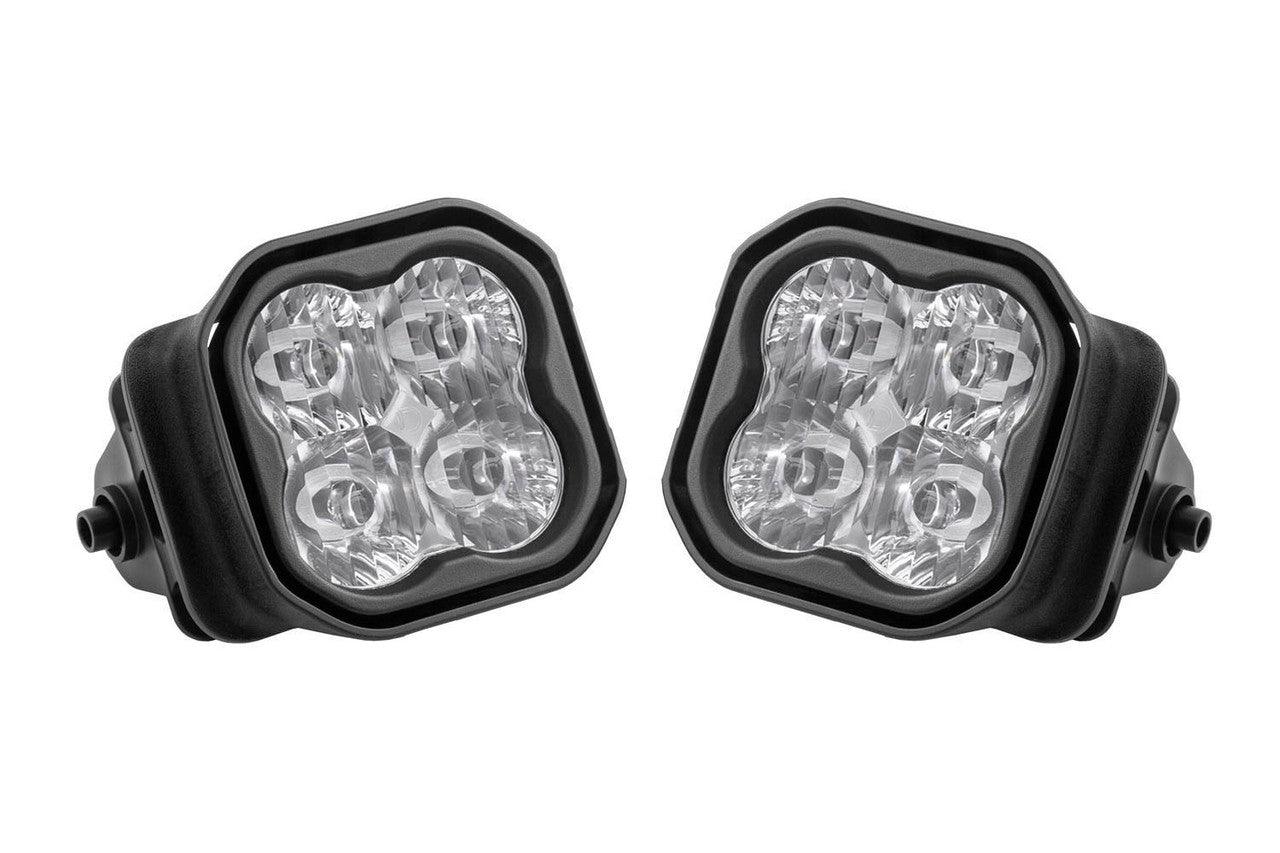 Diode Dynamics SS3 LED Fog Light Kit for 2015-2020 Ford F-150 Yellow SAE-DOT Fog Sport w- Backlight - Apollo Off-Road