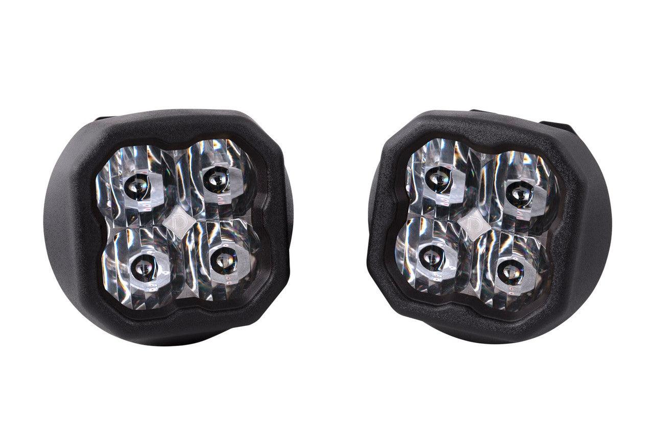 Diode Dynamics SS3 LED Fog Light Kit for 2015-2020 GMC Canyon White SAE-DOT Driving Sport w- Backlight - Apollo Off-Road