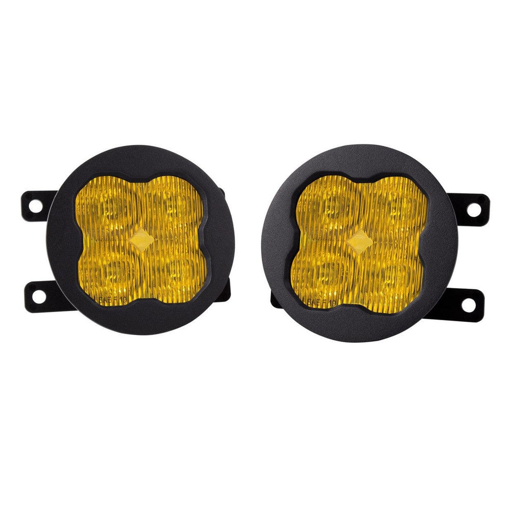 Diode Dynamics SS3 LED Fog Light Kit for 2015-2021 Subaru WRX Yellow SAE-DOT Fog Sport w- Backlight - Apollo Off-Road