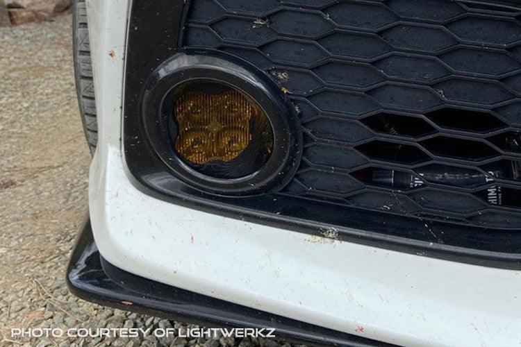 Diode Dynamics SS3 LED Fog Light Kit for 2016-2021 Honda Civic, White SAE-DOT Fog Pro - Apollo Off-Road