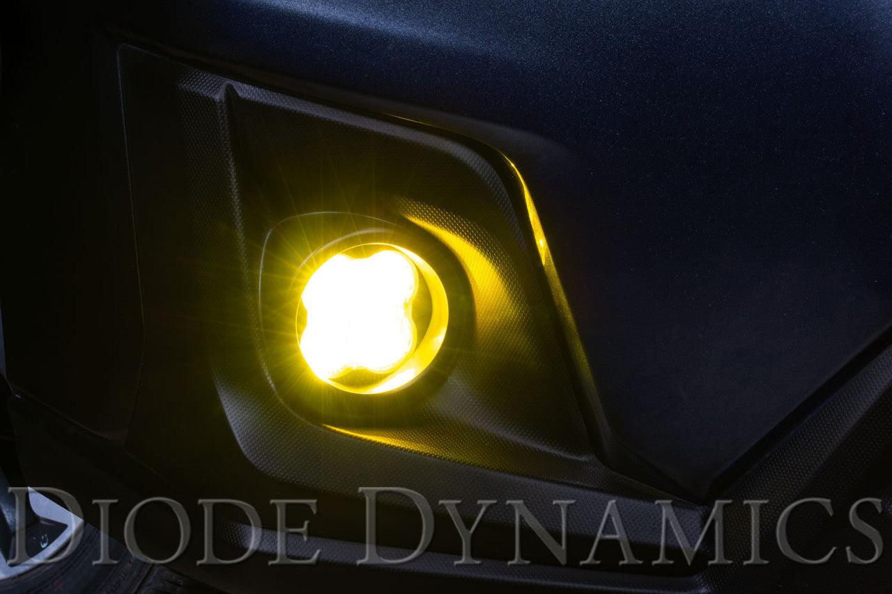 Diode Dynamics SS3 LED Fog Light Kit for 2016-2021 Subaru Crosstrek White SAE-DOT Driving Pro w- Backlight - Apollo Off-Road
