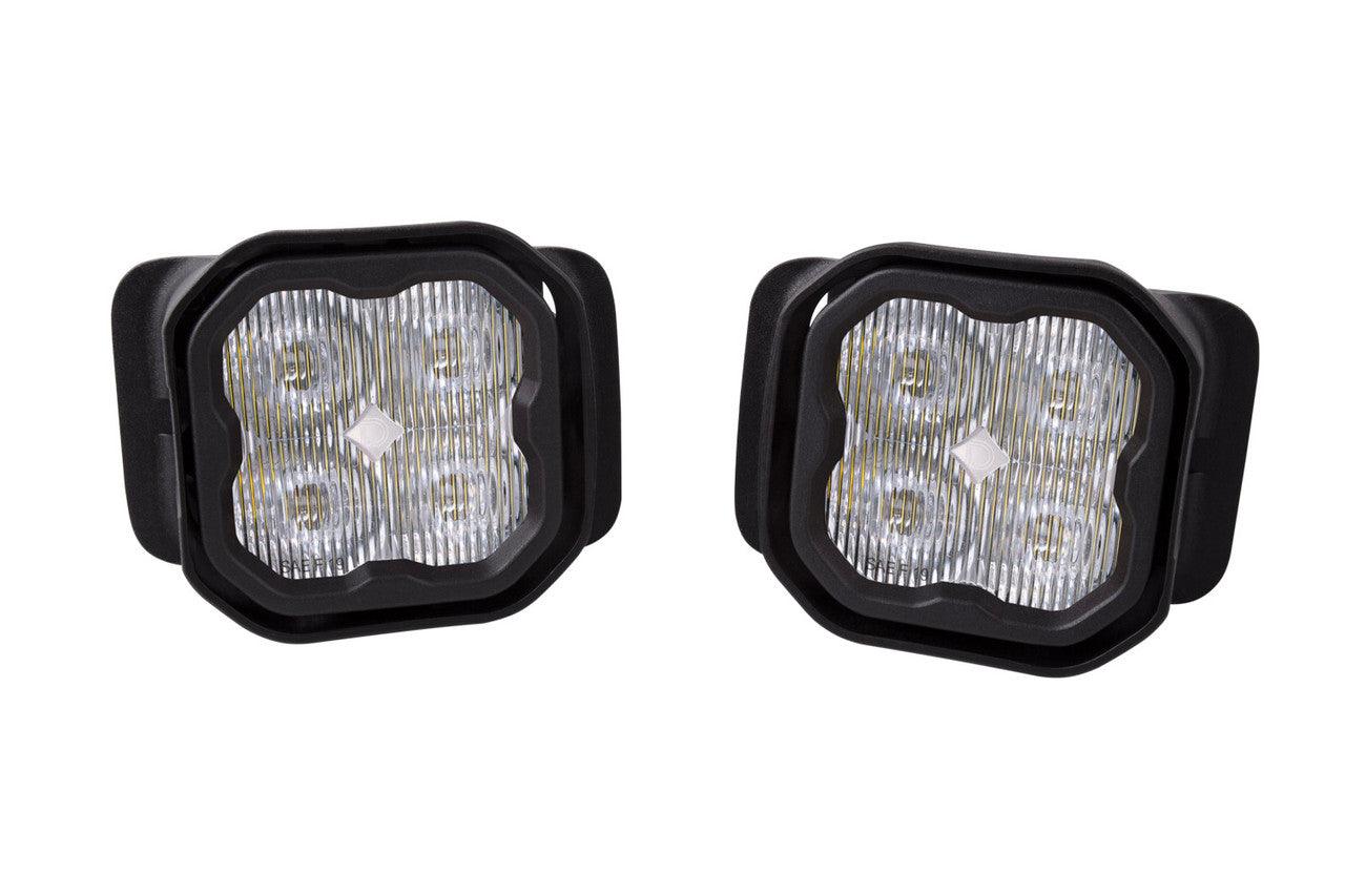 Diode Dynamics SS3 LED Fog Light Kit for 2017-2021 Ford Super Duty, White SAE-DOT Fog Max - Apollo Off-Road