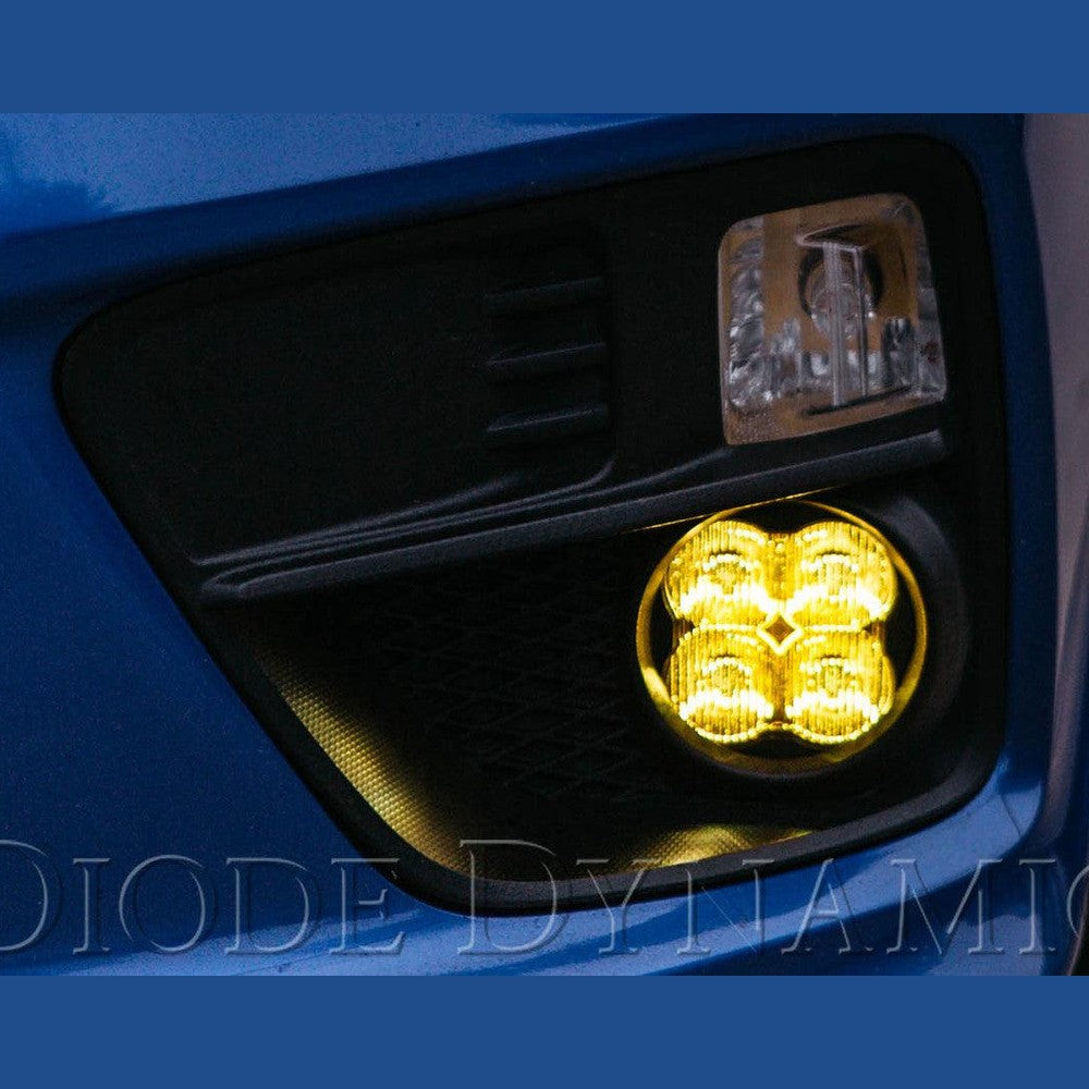 Diode Dynamics SS3 LED Fog Light Kit for 2019-2020 Honda Odyssey Yellow SAE-DOT Fog Max w- Backlight - Apollo Off-Road