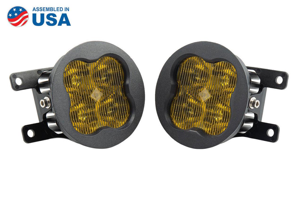 Diode Dynamics SS3 LED Fog Light Kit for 2019-2021 Subaru Ascent, Yellow SAE-DOT Fog Pro - Apollo Off-Road