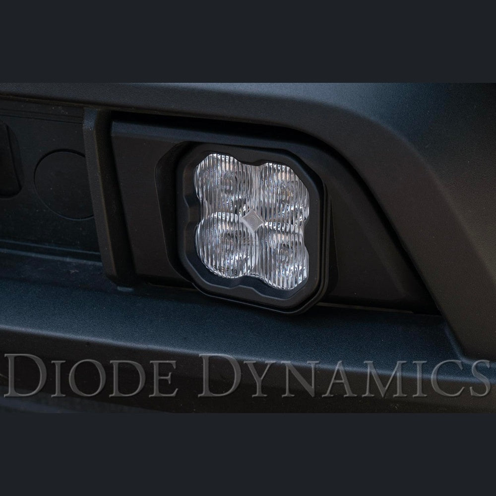 Diode Dynamics SS3 LED Fog Light Kit for 2020-2021 Chevrolet Silverado HD 2500-3500 White SAE-DOT Fog Max w- Backlight - Apollo Off-Road