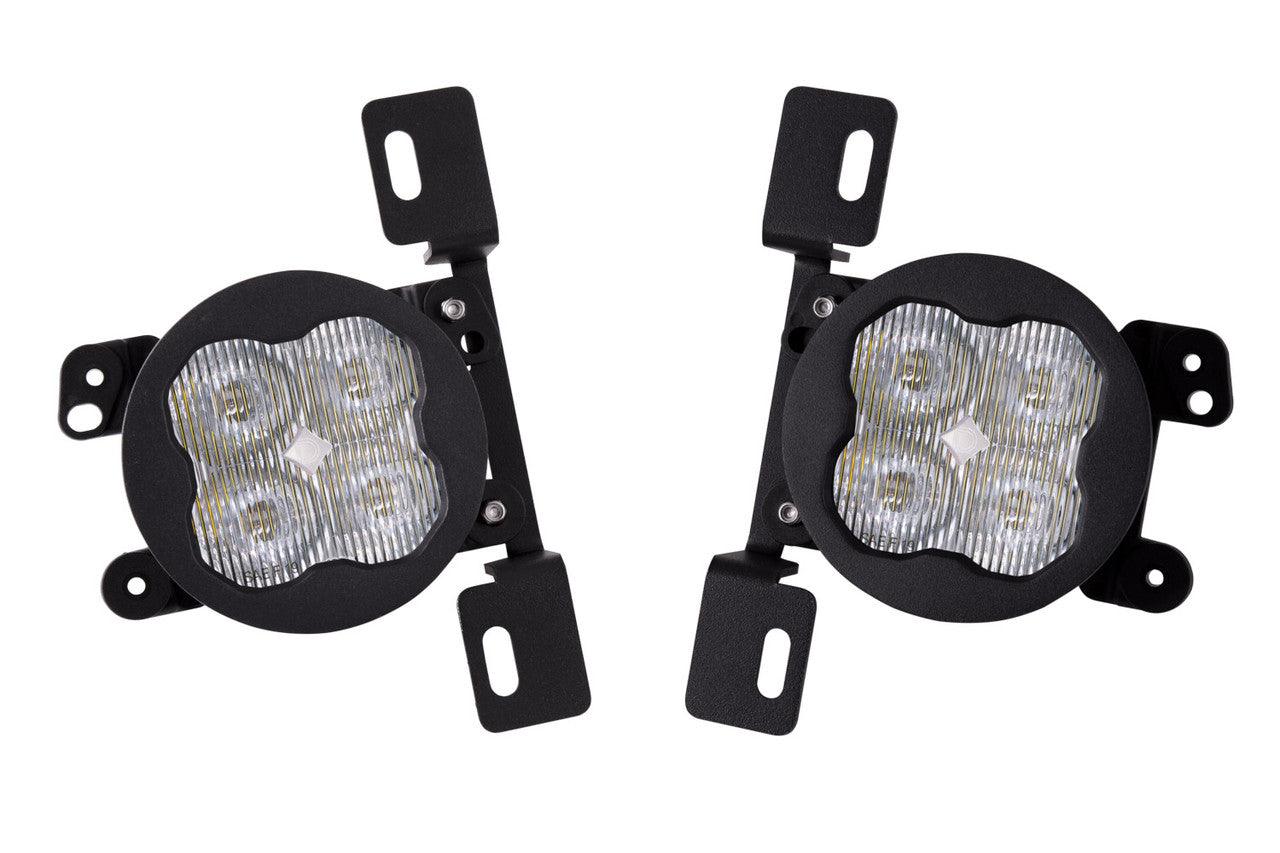 Diode Dynamics SS3 LED Fog Light Kit for 2020-2021 Jeep Gladiator, White SAE-DOT Fog Pro - Apollo Off-Road