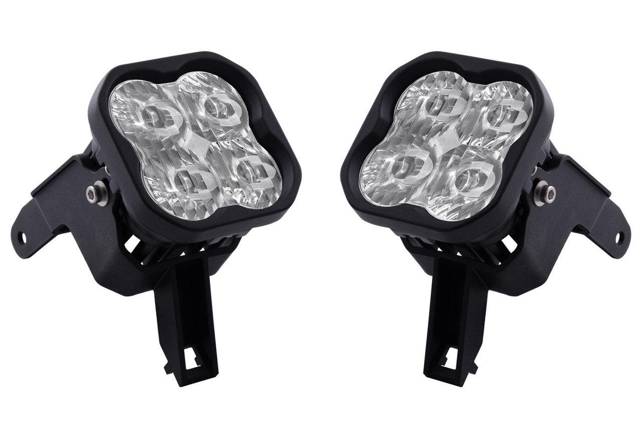 Diode Dynamics SS3 LED Fog Light Kit for 99-10 Ford Super Duty F-250-F-350 White SAE-DOT Fog Sport - Apollo Off-Road
