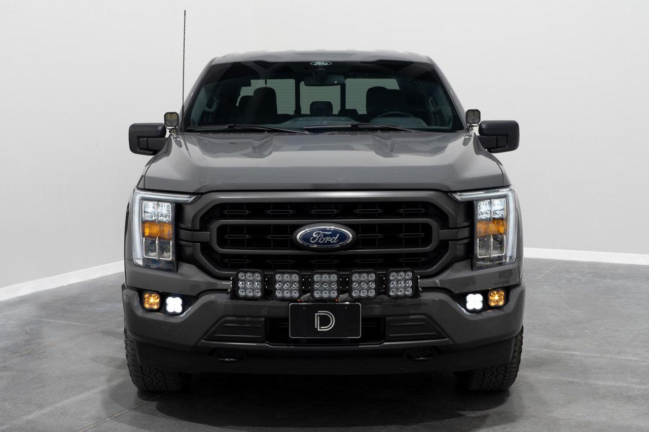 Diode Dynamics SS3 LED Fog Pocket Kit for 2021-2022 Ford F-150, White Sport - Apollo Off-Road
